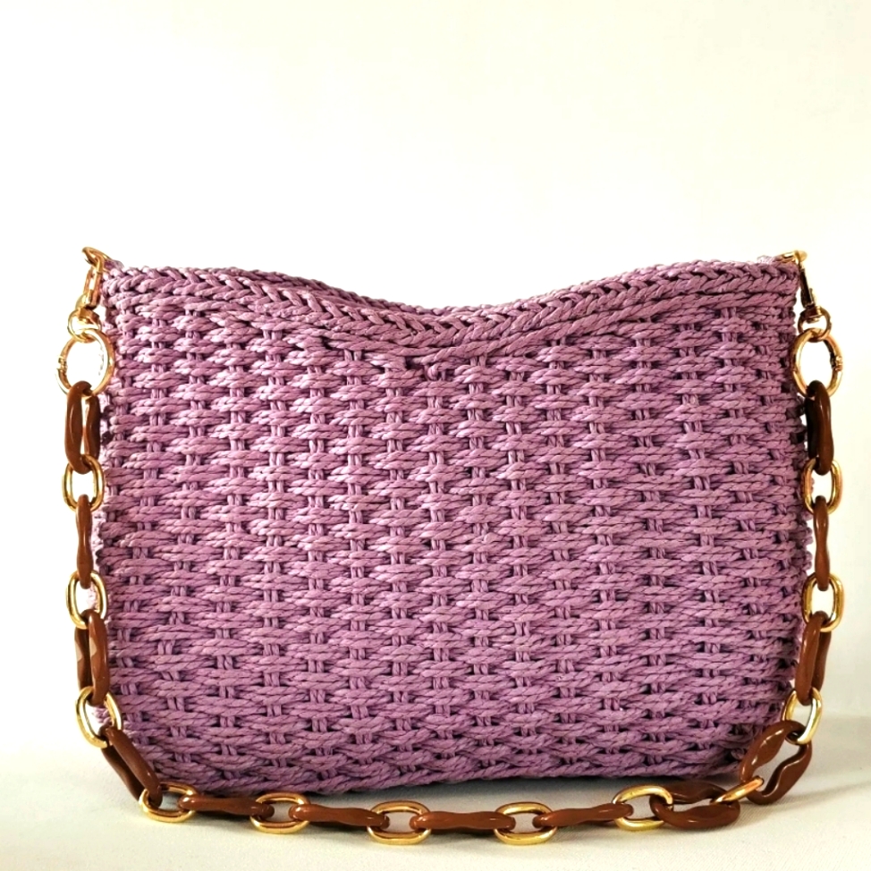 340 Purple Shoulder Bag